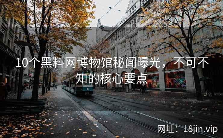 10个黑料网博物馆秘闻曝光，不可不知的核心要点